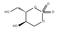 1,3,2-Dioxathiane-4-methanol, 5-hydroxy-, 2,2-dioxide, (4S,5R)- Structure