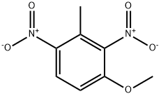 Benzene, 1-methoxy-3-methyl-2,4-dinitro- Structure
