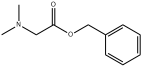 Glycine, N,N-dimethyl-, phenylmethyl ester Structure