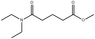 Pentanoic acid, 5-(diethylamino)-5-oxo-, methyl ester Structure