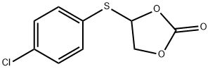 1,3-Dioxolan-2-one, 4-[(4-chlorophenyl)thio]-