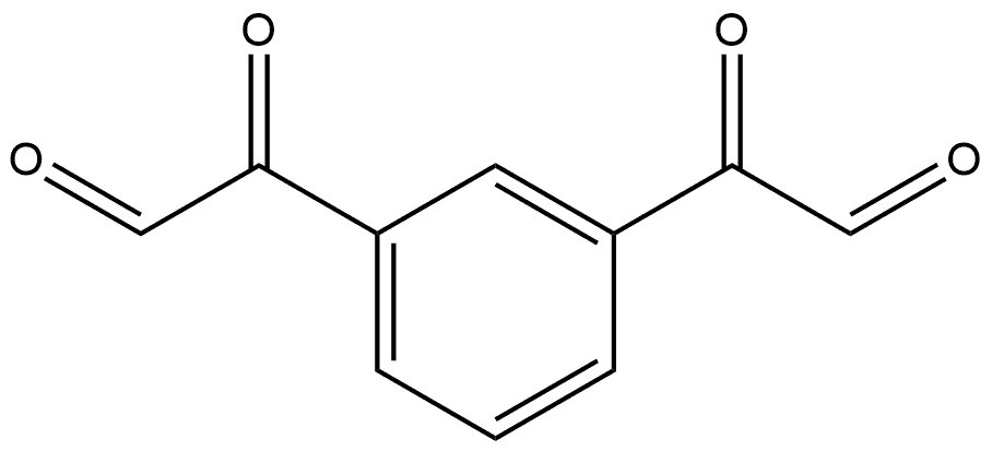 1,3-Benzenediacetaldehyde, α1,α3-dioxo- 结构式