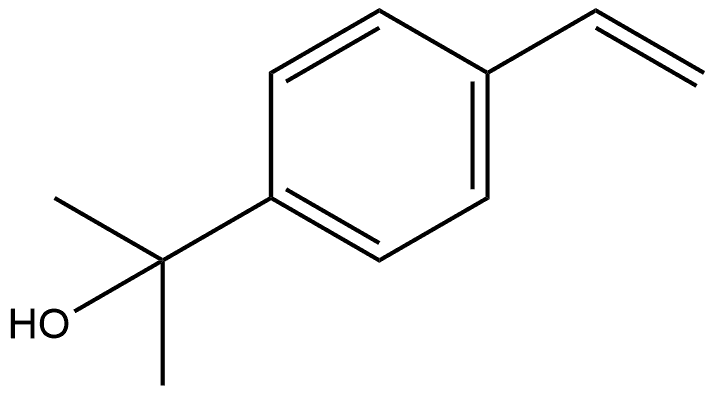 2-(4-vinylphenyl)propan-2-ol Structure