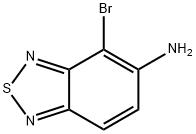 2,1,3-Benzothiadiazol-5-amine, 4-bromo- Structure