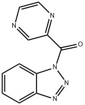 Methanone, 1H-benzotriazol-1-yl-2-pyrazinyl- Structure