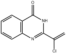 2-(1-chloroethenyl)-3,4-dihydroquinazolin-4-one 结构式