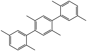 1,1':4',1''-Terphenyl, 2,2',2'',5,5',5''-hexamethyl- (9CI) Struktur