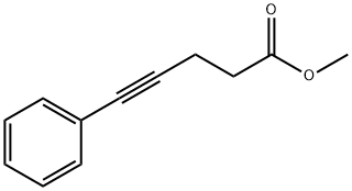 4-Pentynoic acid, 5-phenyl-, methyl ester 结构式