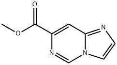 Imidazo[1,2-c]pyrimidine-7-carboxylic acid, methyl ester 结构式