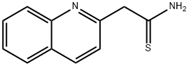 2-Quinolineethanethioamide Structure