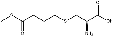 L-Cysteine, S-(4-methoxy-4-oxobutyl)- (9CI) Structure
