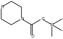 4-Morpholinecarboxylic acid, trimethylsilyl ester