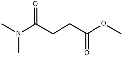 Butanoic acid, 4-(dimethylamino)-4-oxo-, methyl ester Structure