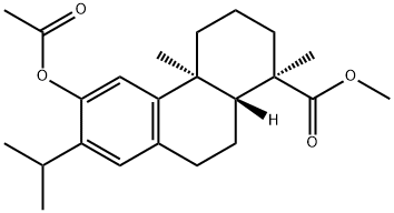 1-Phenanthrenecarboxylic acid, 6-(acetyloxy)-1,2,3,4,4a,9,10,10a-octahydro-1,4a-dimethyl-7-(1-methylethyl)-, methyl ester, (1R,4aS,10aR)-