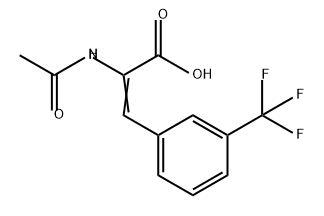 2-Propenoic acid, 2-(acetylamino)-3-[3-(trifluoromethyl)phenyl]-