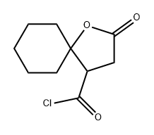 1-Oxaspiro[4.5]decane-4-carbonyl chloride, 2-oxo-