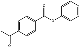 BENZOIC ACID 4-ACETYL-PHENYL ESTER Struktur