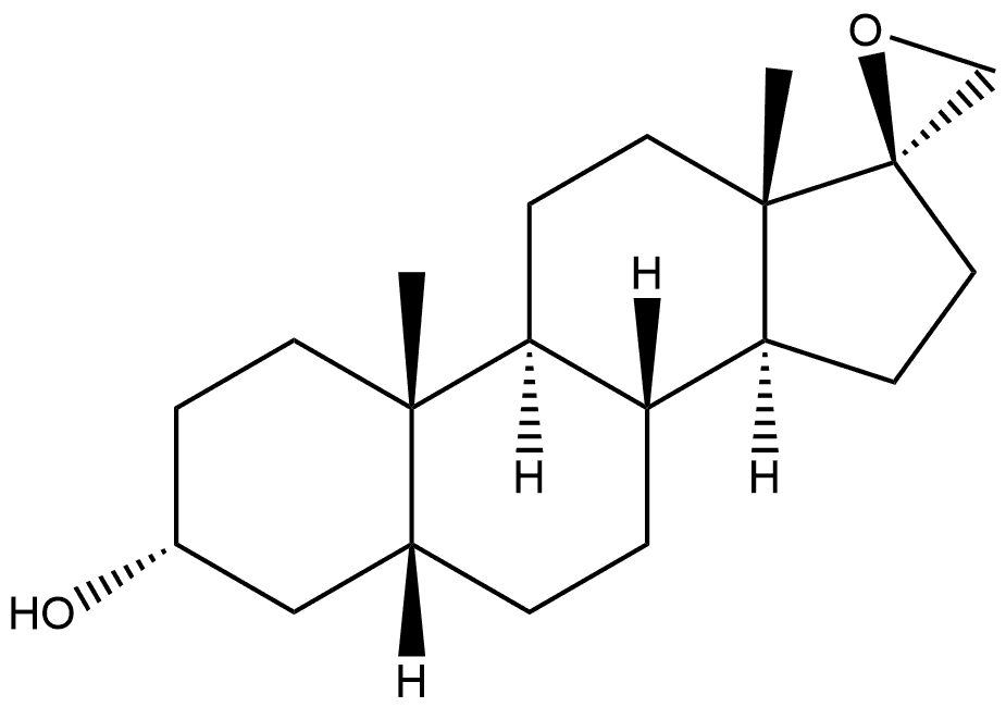 17β-spiro-(5β-androstan-17.2′-oxiran)-3α-ol