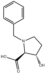 L-Proline, 3-hydroxy-1-(phenylmethyl)-, (3S)- Structure