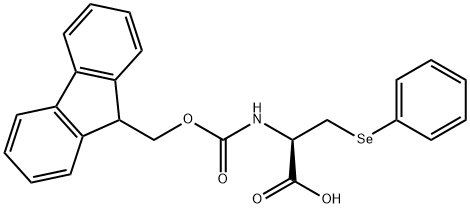 ·L-Alanine, N-[(9H-fluoren-9-ylmethoxy)carbonyl]-3-(phenylseleno)-,312746-41-1,结构式