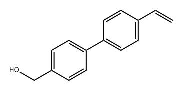 [1,1'-Biphenyl]-4-methanol, 4'-ethenyl- Structure