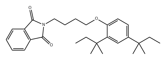 1H-Isoindole-1,3(2H)-dione, 2-[4-[2,4-bis(1,1-dimethylpropyl)phenoxy]butyl]-