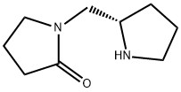 1-{[(2S)-pyrrolidin-2-yl]methyl}pyrrolidin-2-one
hydrochloride 结构式
