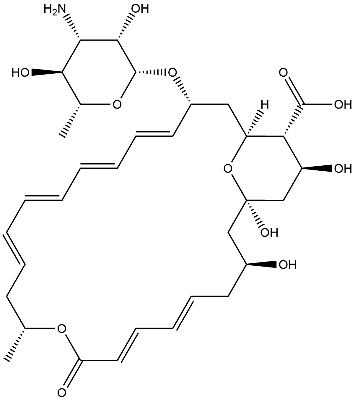 Natamycin Impurity 3 Struktur