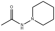 Acetamide, N-1-piperidinyl- Structure