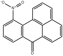 7H-Benz[de]anthracen-7-one, 11-nitro- Structure