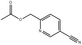 3-Pyridinecarbonitrile, 6-[(acetyloxy)methyl]-