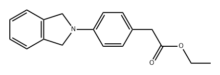 Benzeneacetic acid, 4-(1,3-dihydro-2H-isoindol-2-yl)-, ethyl ester