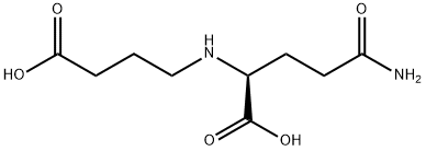 N-γ-L-glutamyl-4-aminobutyric acid 化学構造式