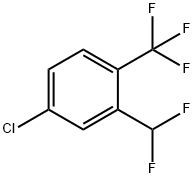 Benzene, 4-chloro-2-(difluoromethyl)-1-(trifluoromethyl)-