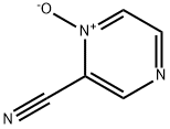 2-PYRAZINECARBONITRILE1-OXIDE Structure