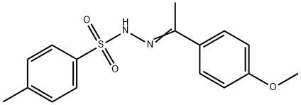 Benzenesulfonic acid, 4-methyl-, 2-[1-(4-methoxyphenyl)ethylidene]hydrazide