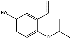 Phenol, 3-ethenyl-4-(1-methylethoxy)- Struktur