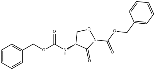 2-Isoxazolidinecarboxylic acid, 3-oxo-4-[[(phenylmethoxy)carbonyl]amino]-, phenylmethyl ester, (R)- (9CI)