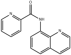 2-Pyridinecarboxamide, N-8-quinolinyl- Structure