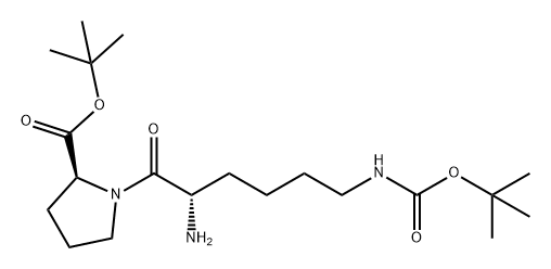L-Proline, N6-[(1,1-dimethylethoxy)carbonyl]-L-lysyl-, 1,1-dimethylethyl ester