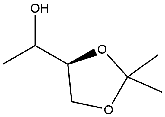 1,3-Dioxolane-4-methanol, α,2,2-trimethyl-, (4S)- Structure