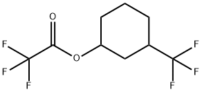 Acetic acid, 2,2,2-trifluoro-, 3-(trifluoromethyl)cyclohexyl ester