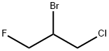 Propane, 2-bromo-1-chloro-3-fluoro- Struktur