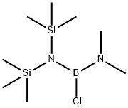 Boranediamine, 1-chloro-N,N-dimethyl-N',N'-bis(trimethylsilyl)- (9CI) Structure
