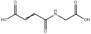 2-Butenoic acid, 4-[(carboxymethyl)amino]-4-oxo- Struktur