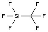 Silane, trifluoro(trifluoromethyl)- 结构式