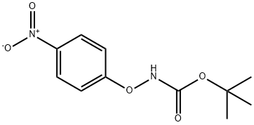 Carbamic acid, (4-nitrophenoxy)-, 1,1-dimethylethyl ester (9CI) Structure