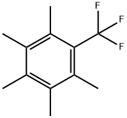 Benzene, 1,2,3,4,5-pentamethyl-6-(trifluoromethyl)- Struktur