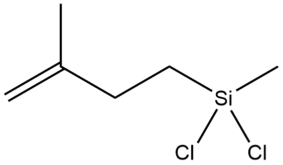 Silane, dichloromethyl(3-methyl-3-buten-1-yl)- Structure