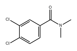 Benzamide, 3,4-dichloro-N,N-dimethyl- Struktur